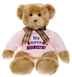 Mi� Pluszowy Dla Super Dziewczyny - prezent pomys� na prezent prezenty na ka�dą okazj�