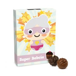 Zestaw czekoladek - Super Babcia