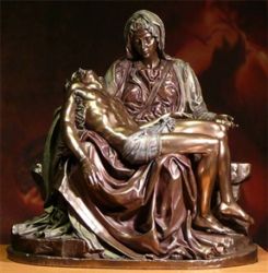 Figurka Pieta wg. Michała Anioła