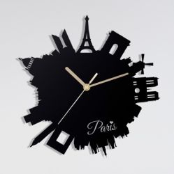Oryginalny zegar ścienny - Paryź
