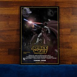 Plakat Filmowy Space Wars
