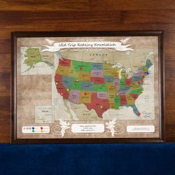 Mapa Podróży - USA 